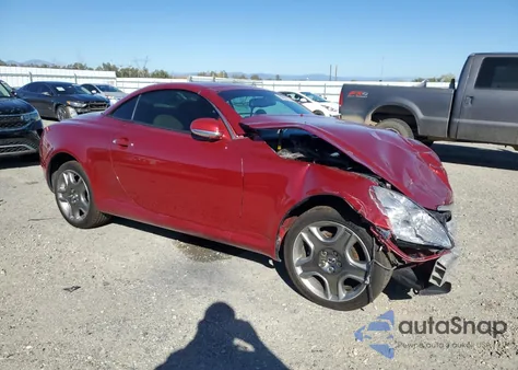 2006 Lexus Sc 430 z USA, uszkodzony, nr VIN JTHFN48Y569002200